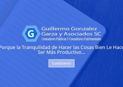 trabajos realizados Guillermo González Garza y Asociados