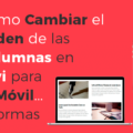 Cómo Cambiar el Orden de las Columnas en Divi